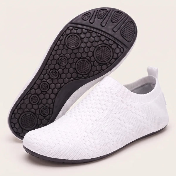 Cloud Sock Shoes — Non-Slip Shoes for Inside in White