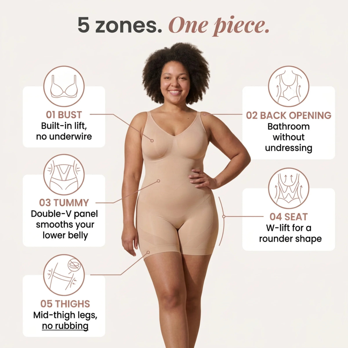 Stay-Put Sculpting Bodysuit