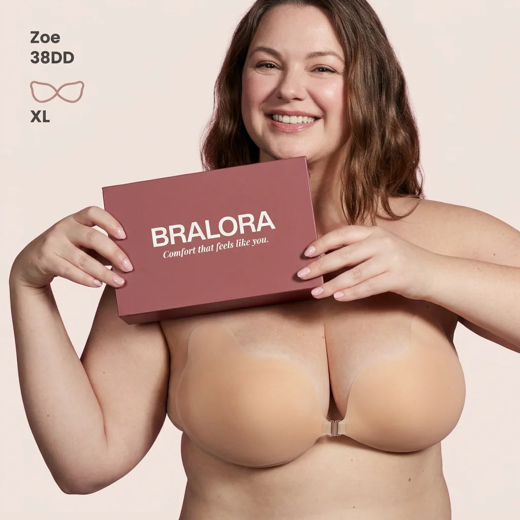 Invisible Cleavage Stick-On Bra