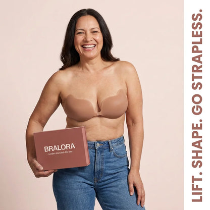 Invisible Cleavage Stick-On Bra