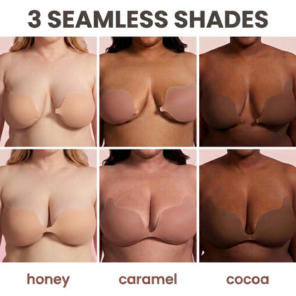 Invisible Cleavage Stick-On Bra