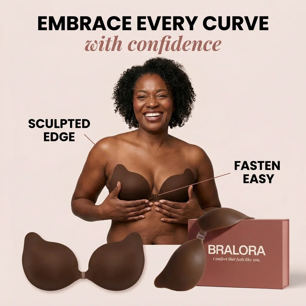 Invisible Cleavage Stick-On Bra