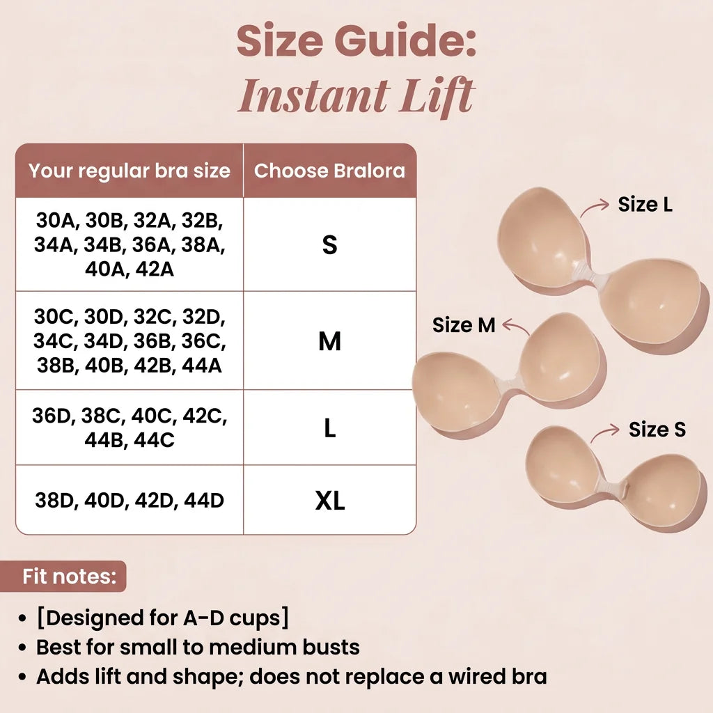 Invisible Cleavage Stick-On Bra