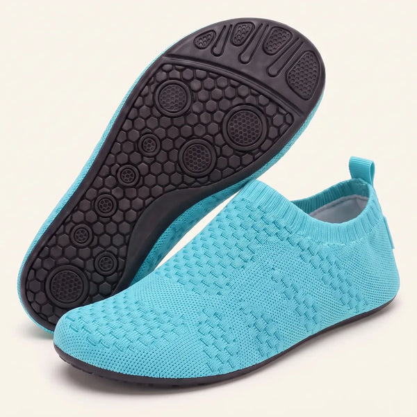 Cloud Sock Shoes — Non-Slip Shoes for Inside in Turquoise